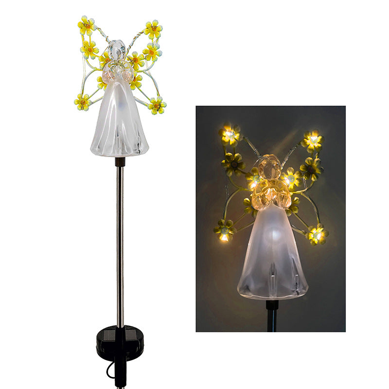 Solar Angel Garden Stake Lights