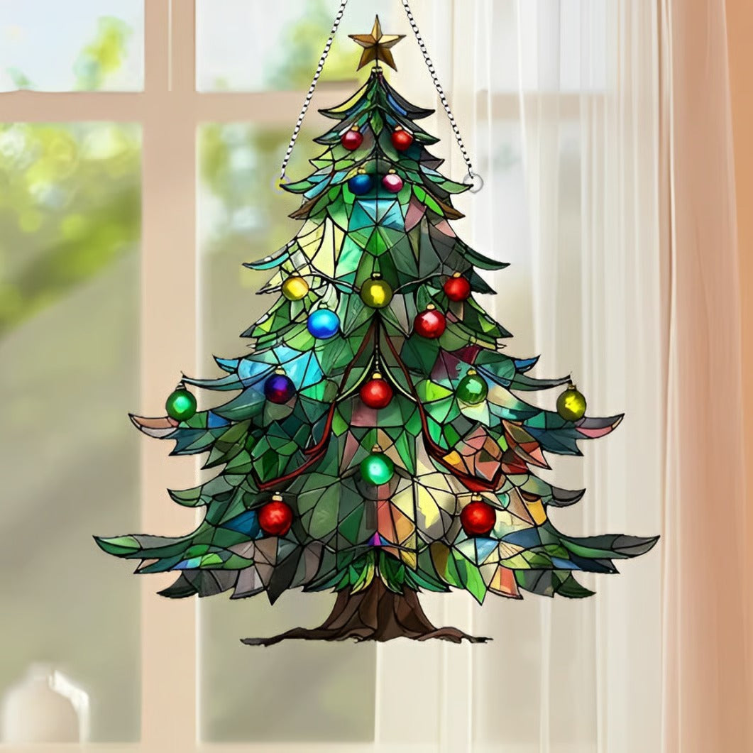 Christmas Tree Sun Catcher