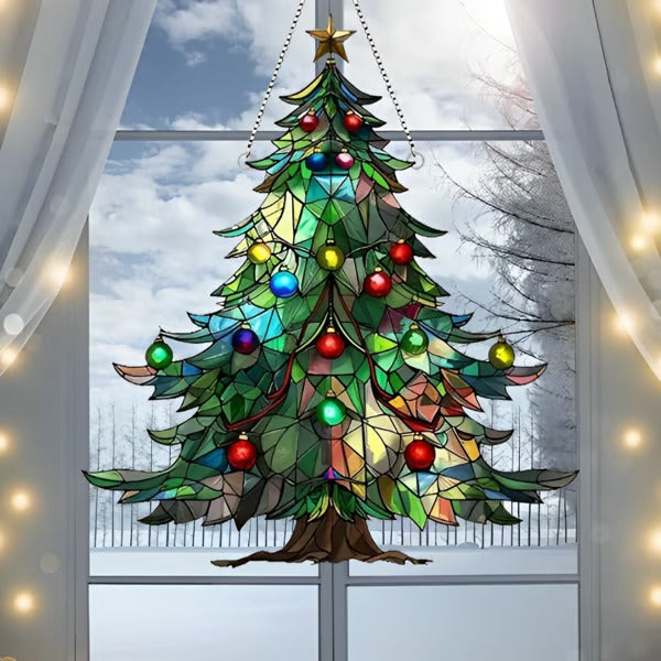 Christmas Tree Sun Catcher