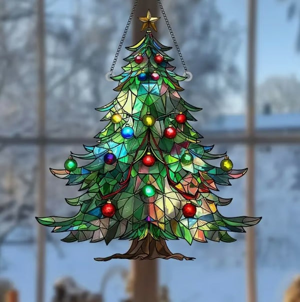 Christmas Tree Sun Catcher