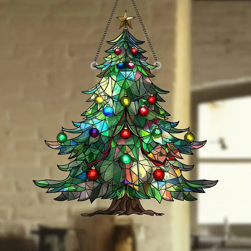 Christmas Tree Sun Catcher
