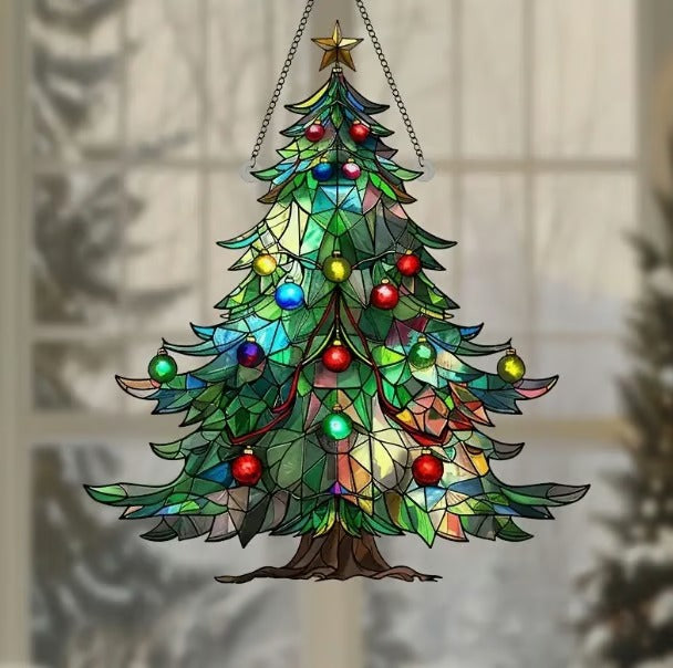 Christmas Tree Sun Catcher