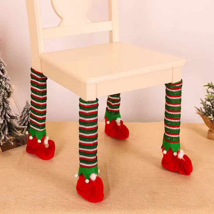 Christmas Chair Leg Covers (Holiday Boot Design)