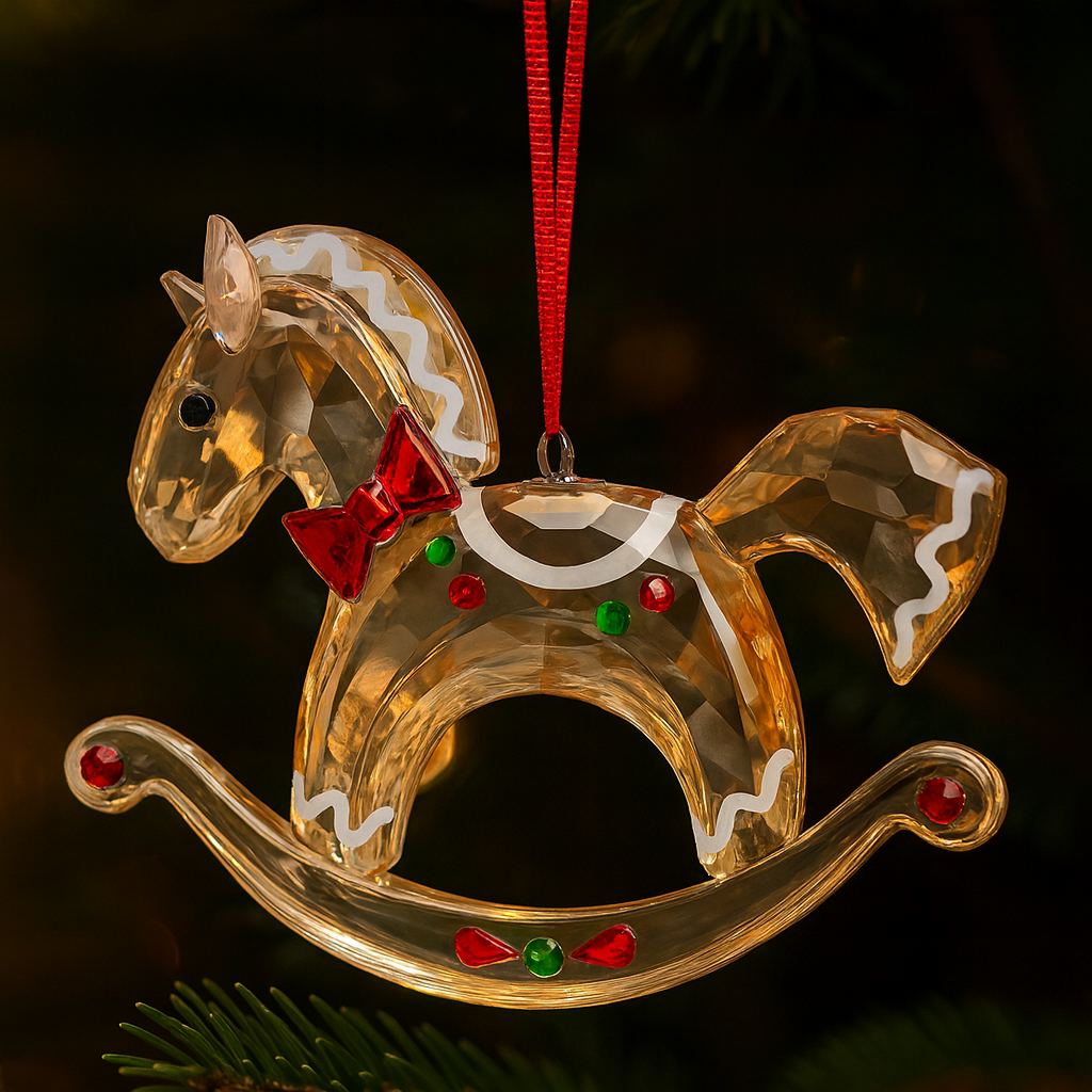 Rocking Horse Christmas Ornament