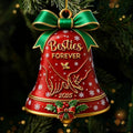 2025 Besties Forever Christmas Bell Ornament Prestige Deal - Top Tier!B1F9L6M2K7