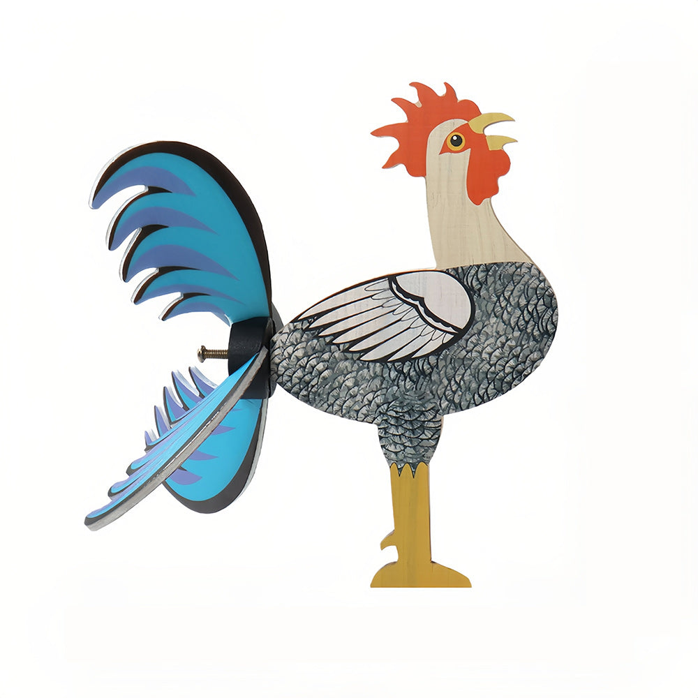 Live Rooster Windmills - Premium Garden Decor Spotlight Steal - Featured Today!F9M2L1F7K5