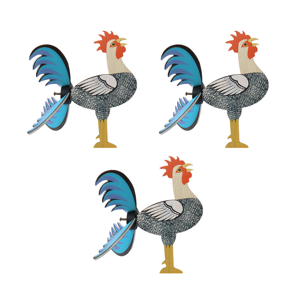 Live Rooster Windmills - Premium Garden Decor Spotlight Steal - Featured Today!F9M2L1F7K5