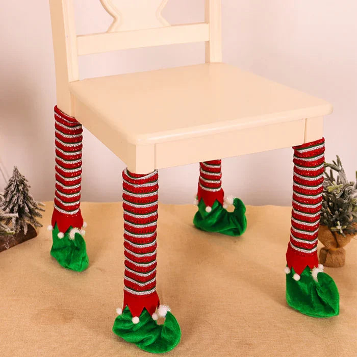 Christmas Chair Leg Covers (Holiday Boot Design)