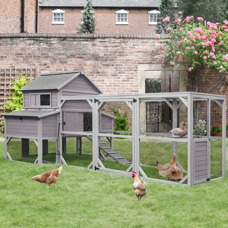 59 Square Feet Chicken Coop with Outdoor Run Hot Deal - Selling Fast!D6F3L1M2K9